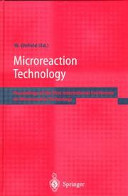 Cover of: Microreaction Technology: Proceedings of the First International Conference on Microreaction Technology