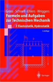 Cover of: Formeln und Aufgaben zur technischen Mechanik