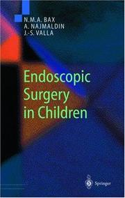 Cover of: Endoscopic surgery in children by N.M.A. Bax ... [et al.].