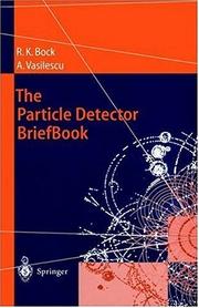 Cover of: The particle detector briefbook by R. K. Bock