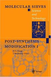 Cover of: Post-Synthesis Modification I (Molecular Sieves)