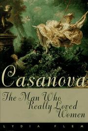 Cover of: Casanova | Lydia Flem