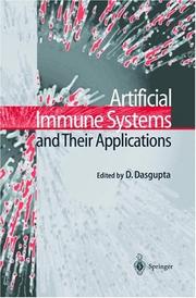 Cover of: Artficial immune systems and their applications by  Dipankar Dasgupta (ed.).