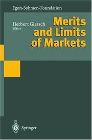 Cover of: Merits and limits of markets