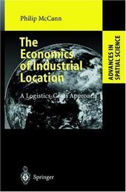 Cover of: The economics of industrial location: a logistics-costs approach