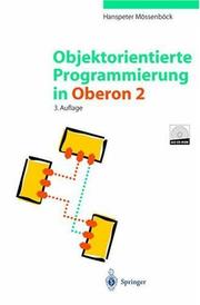 Cover of: Objektorientierte Programmierung in Oberon-2