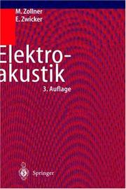 Cover of: Elektro-akustik 3.Auflage