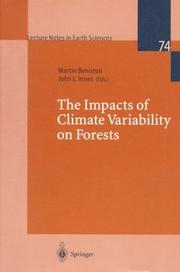 Cover of: The impacts of climate variability on forests