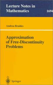 Cover of: Approximation of free-discontinuity problems