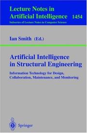 Artificial intelligence in structural engineering by Ian F. C. Smith