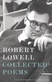 Cover of: Collected Poems by Robert Lowell