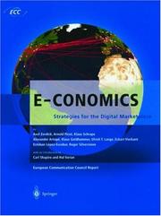 Cover of: E-conomics: Strategies for the Digital Marketplace