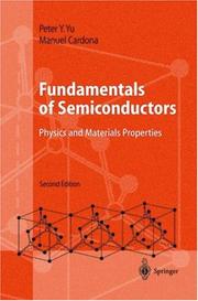 Cover of: Fundamentals of Semiconductors by Peter Y. Yu, M. Cardona, Manuel Cardona