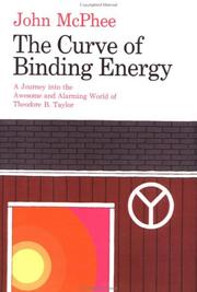 Cover of: The curve of binding energy