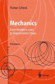 Cover of: Mechanics by Florian Scheck