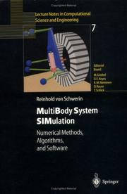 Cover of: Multibody system simulation: numerical methods, algorithms, and software