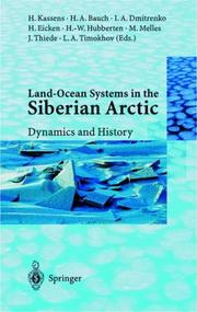 Cover of: Land-Ocean Systems in the Siberian Arctic: Dynamics and History