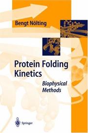 Cover of: Protein folding kinetics by Bengt Nölting