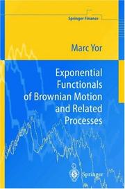 Cover of: On Exponential Functionals of Brownian Motion and Related Processes | Marc Yor
