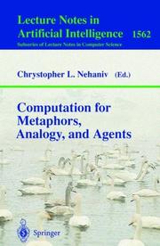 Cover of: Computation for Metaphors, Analogy, and Agents