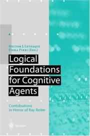 Logical foundations for cognitive agents by Fiora Pirri