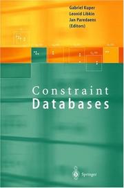 Cover of: Constraint Databases