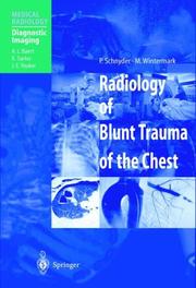 Cover of: Radiology of Blunt Trauma of the Chest by P. Schnyder, M. Wintermark