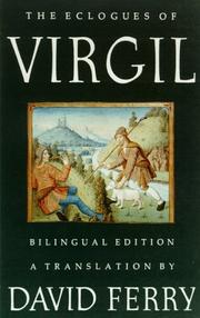 Cover of: The eclogues of Virgil by Publius Vergilius Maro