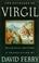 Cover of: The eclogues of Virgil