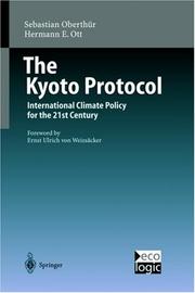 Cover of: The Kyoto Protocol: International Climate Policy for the 21st Century
