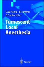 Cover of: Tumescent Local Anesthesia