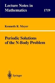 Cover of: Periodic solutions of the N-body problem