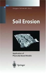 Cover of: Soil Erosion: Application of Physically Based Models (Environmental Science and Engineering / Environmental Science)