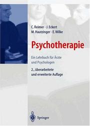 Cover of: Psychotherapie: Ein Lehrbuch für Ärzte und Psychologen