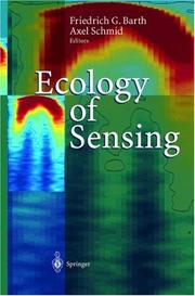 Cover of: Ecology of Sensing