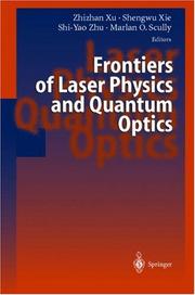 Cover of: Frontiers of Laser Physics and Quantum Optics: Proceedings of the International Conference on Laser Physics and Quantum Optics