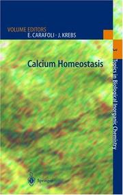 Cover of: Calcium Homeostasis (Topics in Biological Inorganic Chemistry)