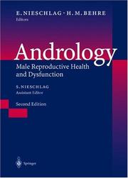 Cover of: Andrology: Male Reproductive Health and Dysfunction