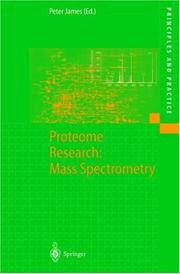 Cover of: Proteome Research: Mass Spectrometry (Principles and Practice)