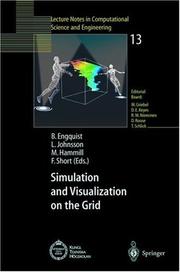 Cover of: Simulation and Visualization on the Grid: Paralleldatorcentrum Kungl Tekniska Högskolan Seventh Annual Conference, Stockholm, Sweden, December 1999 Proceedings ... in Computational Science and Engineering)