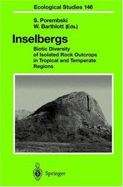 Cover of: Inselbergs by 