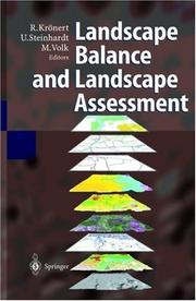 Landscape balance and landscape assessment by R. Krönert