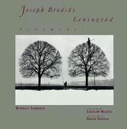Cover of: Joseph Brodsky, Leningrad