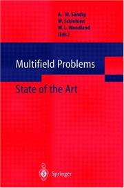 Cover of: Multifield Problems: State of the Art