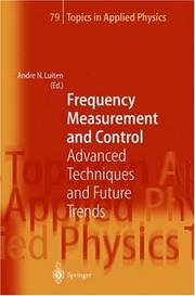 Cover of: Frequency Measurement and Control: Advanced Techniques and Future Trends (Topics in Applied Physics)