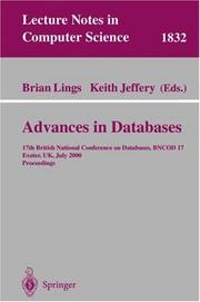 Cover of: Advances in Databases by 