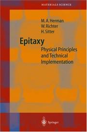 Cover of: Epitaxy: Physical Foundation and Technical Implementation