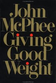 Cover of: Giving good weight