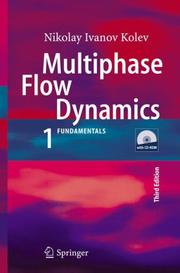 Cover of: Multiphase Flow Dynamics 1: Fundamentals