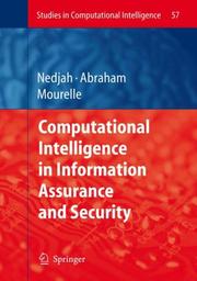 Cover of: Computational Intelligence in Information Assurance and Security (Studies in Computational Intelligence)